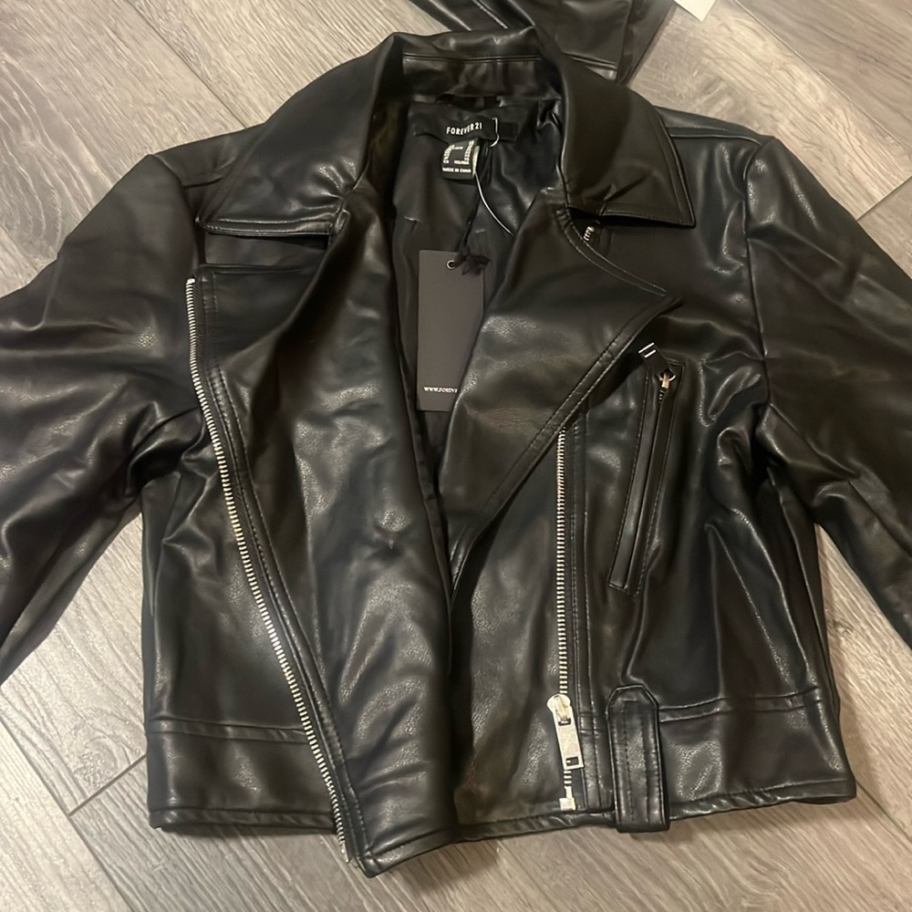 Forever 21 Leather Jacket